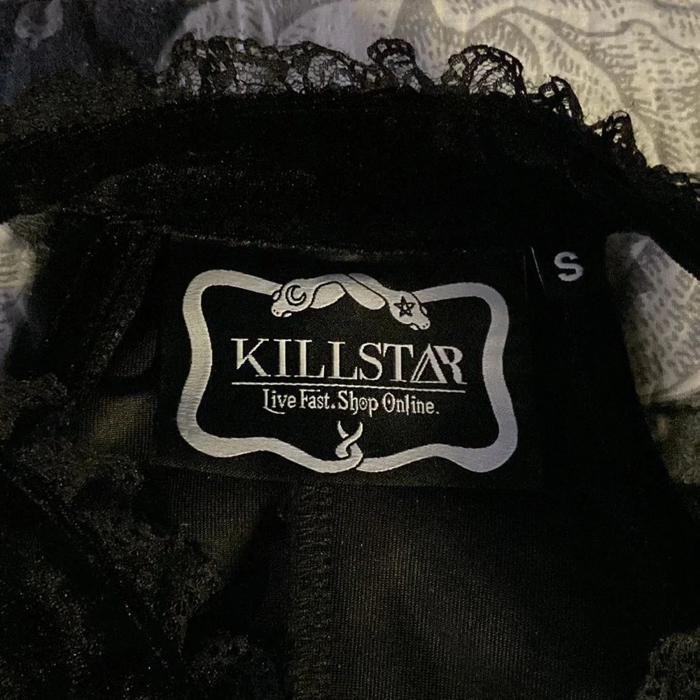 KILLSTAR Wicked Webutant Skater Dress - Picture 2 of 2